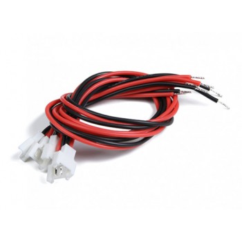 Конектор Molex 2.0 2Pin Мale с 200мм. силиконови кабели - 24AWG